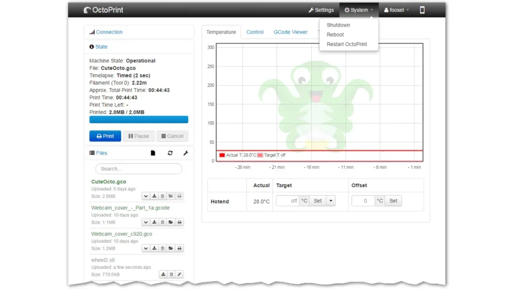 OctoPrint setup guide